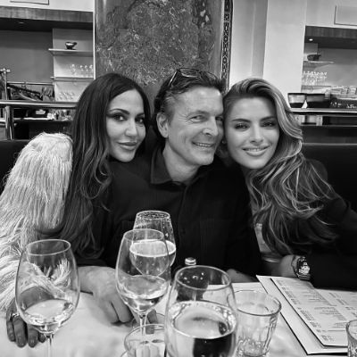 André Vetters along with his daughter, Sophia Thomalla and ex-wife, Simone Thomalla.